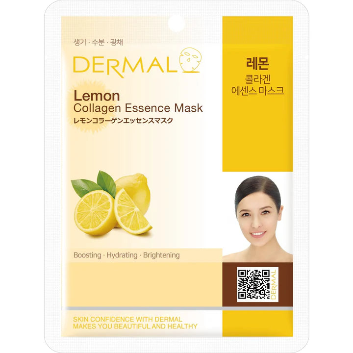Dermal Lemon Collagen Essence Face Mask Sheet