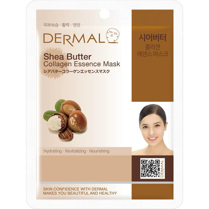 Dermal Shea Butter Collagen Essence Face Mask Sheet